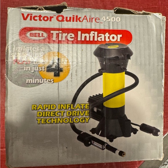 Victor QuikAire 4500 Bell Tire Inflator Gently Used in Box - Picture 12 of 13